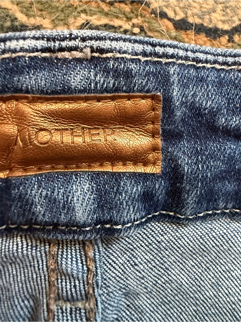 MOTHER High-Waisted Looker Skinny Jeans womens 28 - Picture 3 of 6
